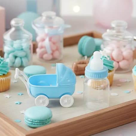 50 Mamadeira + 50 Mini carinho bebê, Lembrancinha Maternidade  Chá de bebê ,Chá de Fraldas