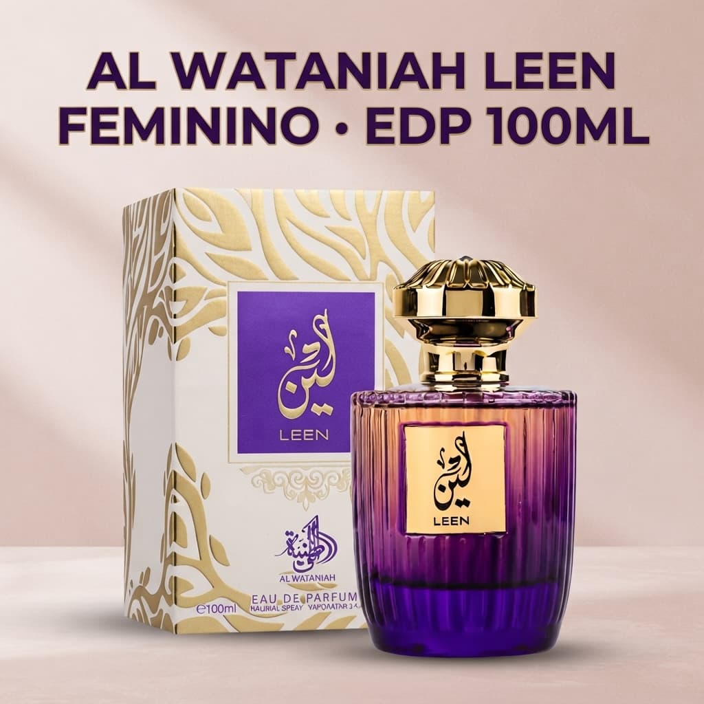 Perfume Al Wataniah Leen Feminino EDP 100ml Original Importado