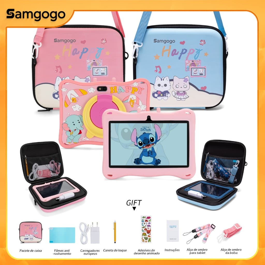 Tablet Infantil Crianças Educativo Android Youtube 64gb 7 inch