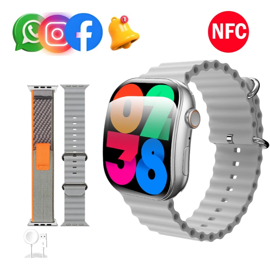 Novo 3D Tela Curva Smartwatch BW10 Pro Relógio Inteligente NFC ChatGPT À Prova D'água GPS Relógio Feminino Masculino