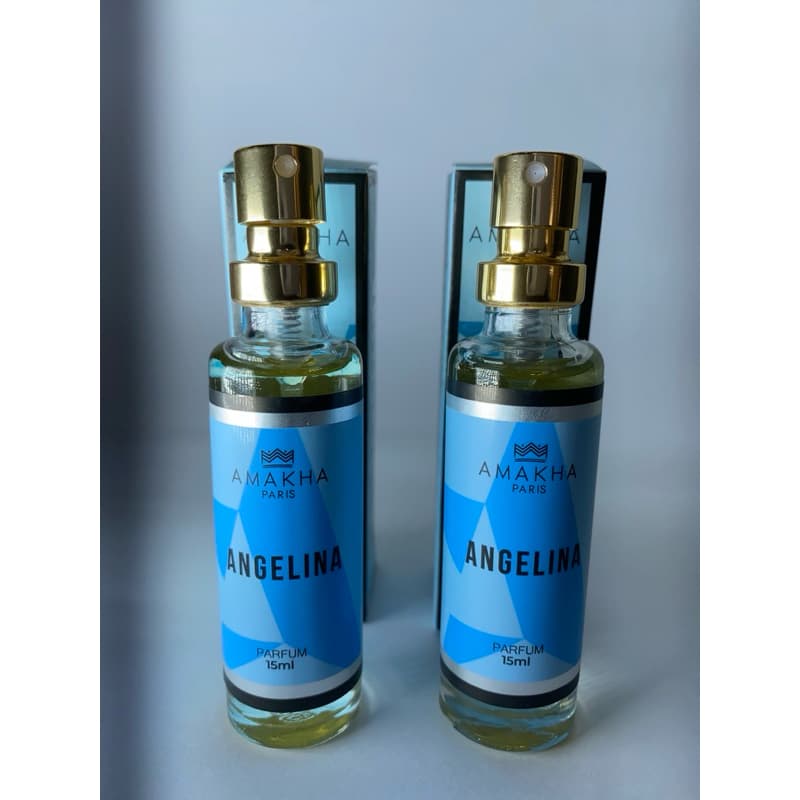 Kit 2 Perfumes Feminino Angelina Amakha Paris 15ml | Alta Fixação | Inspirado em Importados