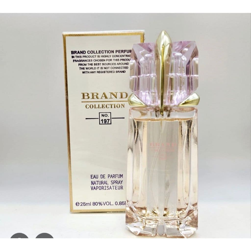 Perfume Feminino Importado 25ml - Brand Collection N.197: Fragrância Versátil e Ideal para Viagem