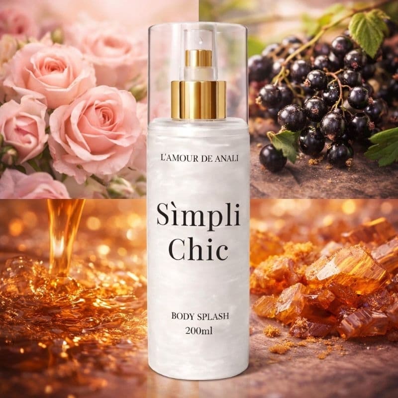 Bodysplash Feminino Simpli Chic - L'amour de Anali - inspiração em importados - colônia feminina - spray corporal femino