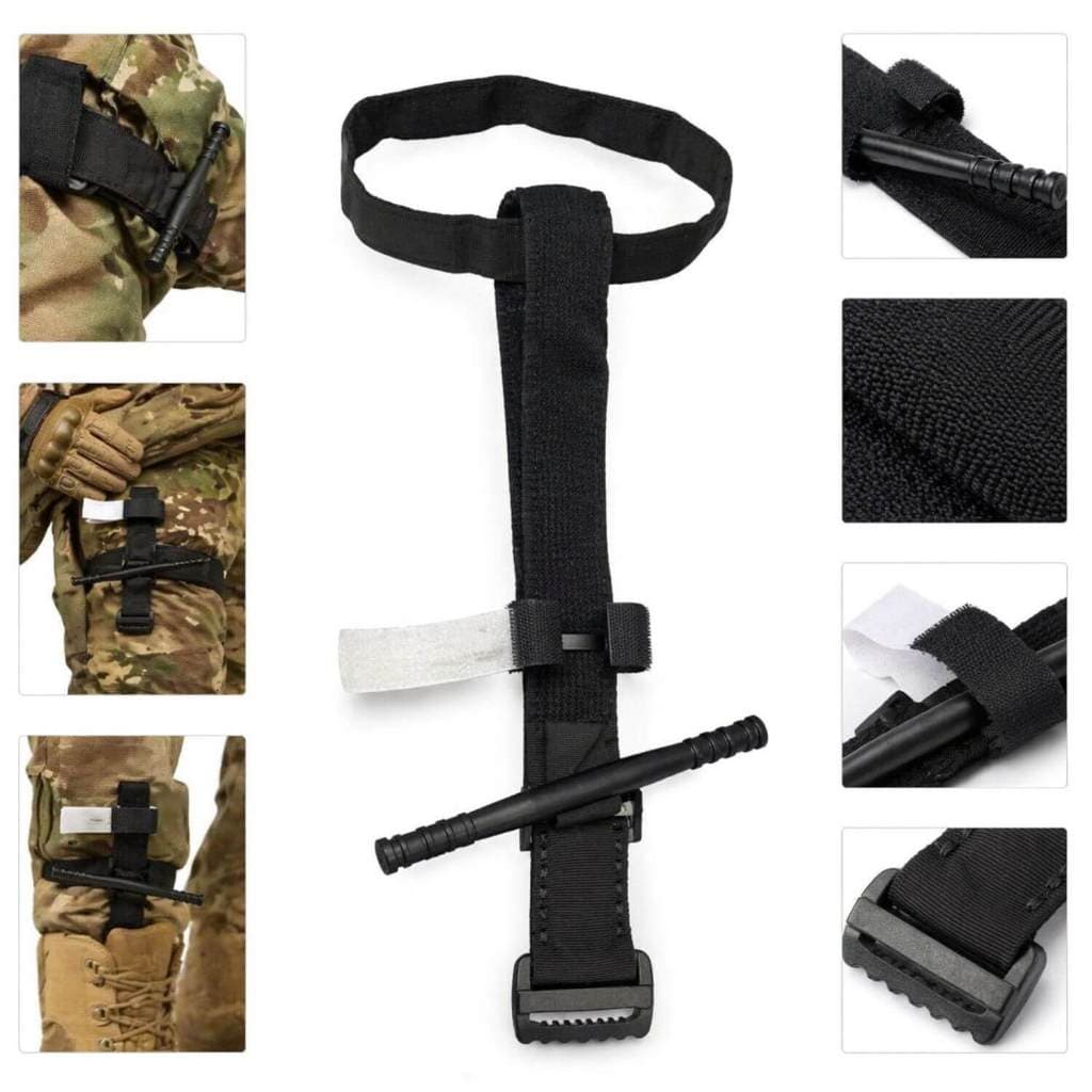 Torniquete Tático APH Primeiro Socorros Emergência Kit Resgate Profissional O Melhor