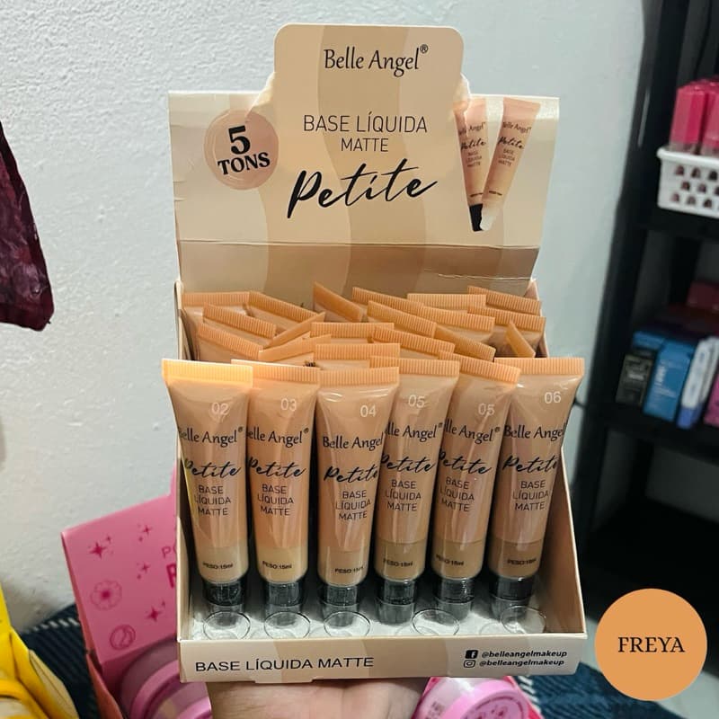 Base líquida Matte facial petite - BELLE ANGEL