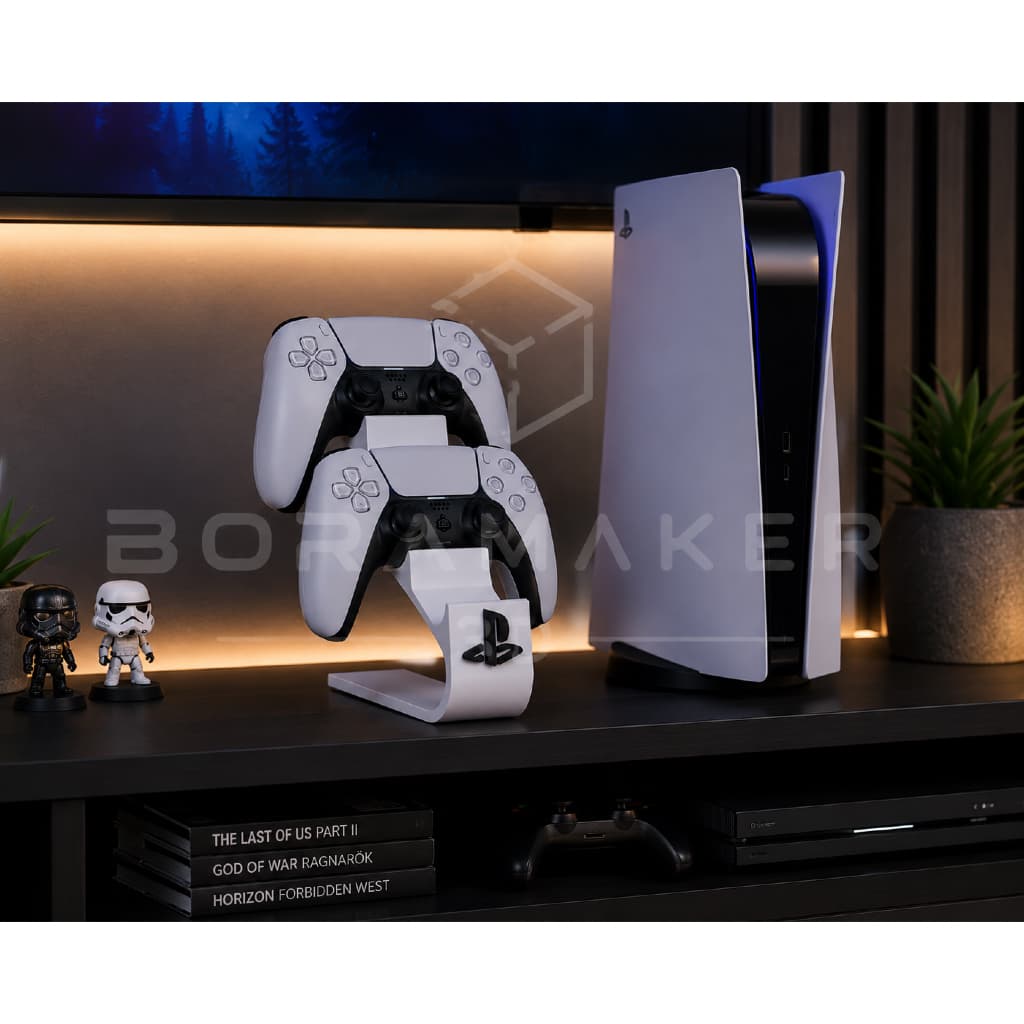 Suporte Duplo para Controle Videogame PS5 PS4 XBOX