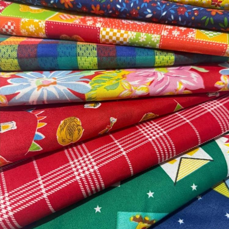 Tecido Chita Estampada 1,50mt Largura l 100% Poliéster | Festa Junina l Chitão Chitinha | Artesanato | Patchwork