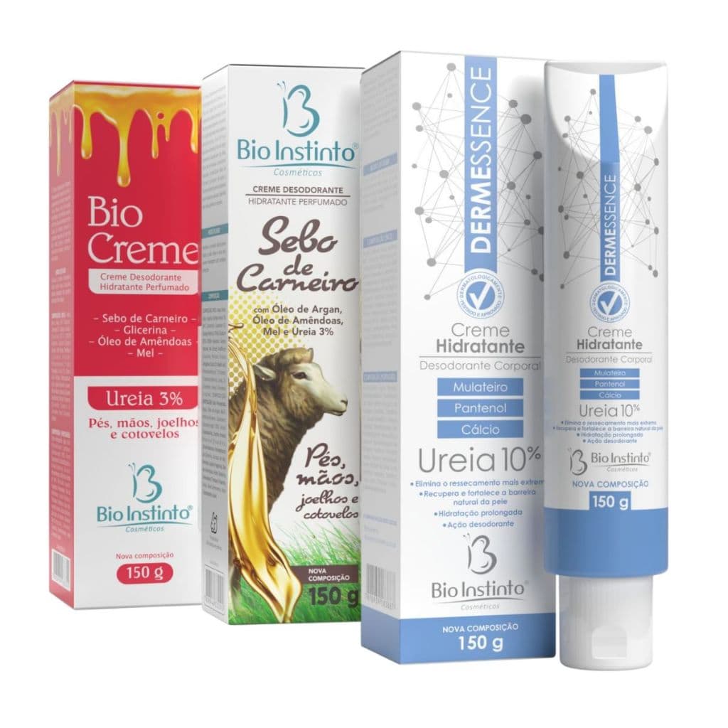 Creme Desodorante Hidratante Bio Instinto 150g - Opções