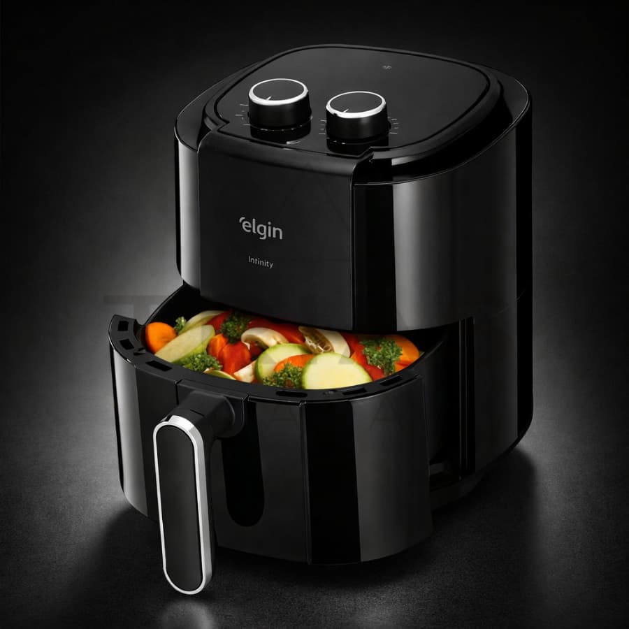 Fritadeira Sem Óleo Air Fryer Elgin Facilita Fry 3,5 Litros