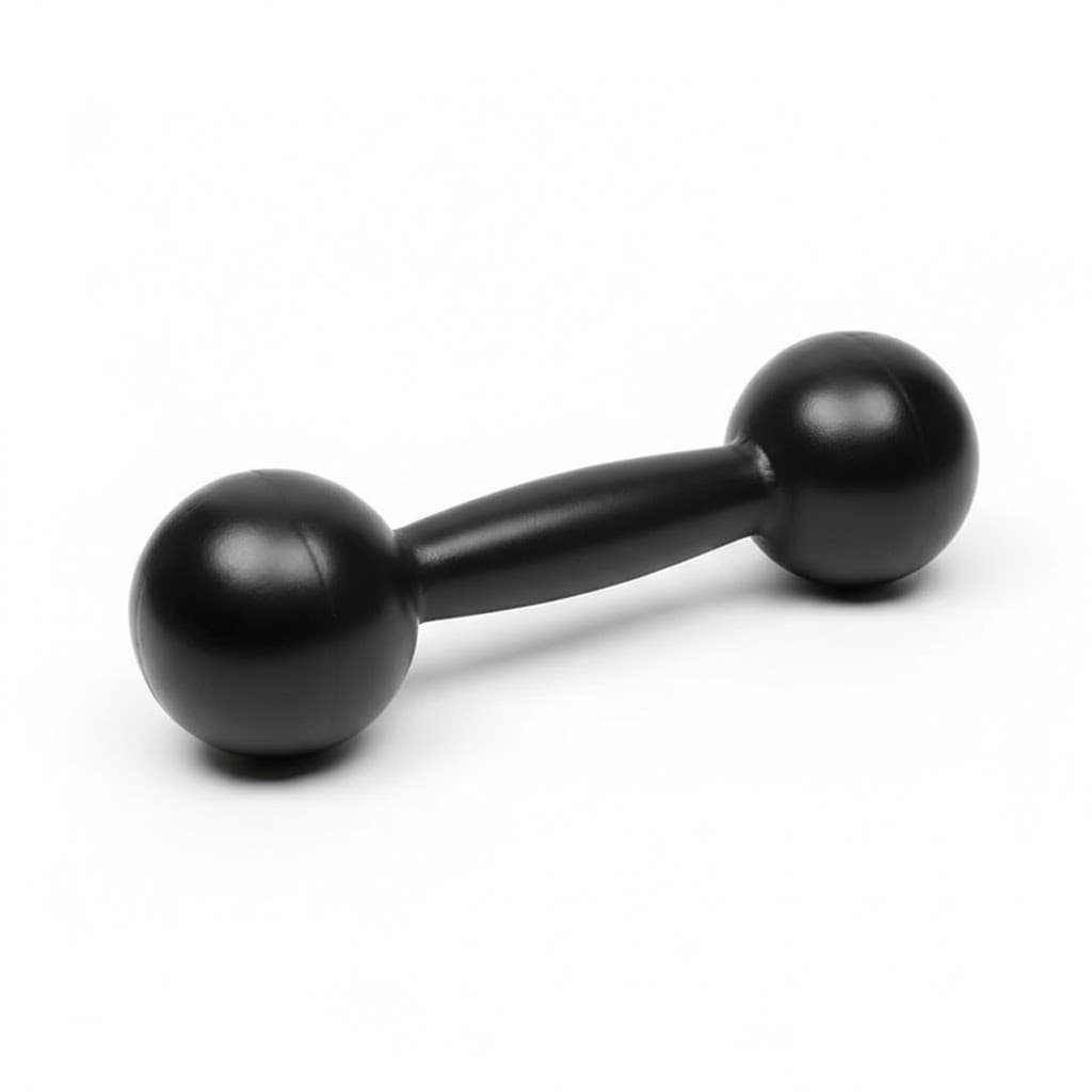 HALTER PESO 1KG BOLA EMBORRACHADO MUSCULAÇÃO ACADEMIA CROSSFIT CASA FITNESS TREINO FUNCIONAL GYM PRO