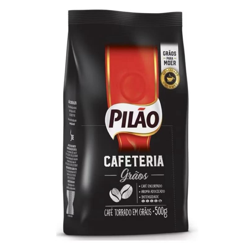 Café em Grãos Café Pilão Cafeteria 500gr - Café Pilão Cafeteria PRONTA ENTREGA