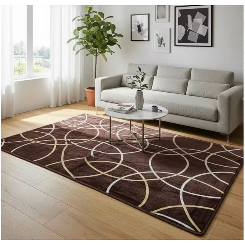 Tapete Sala quarto pelo baixo facil de limpar antiderrapante promocao grande