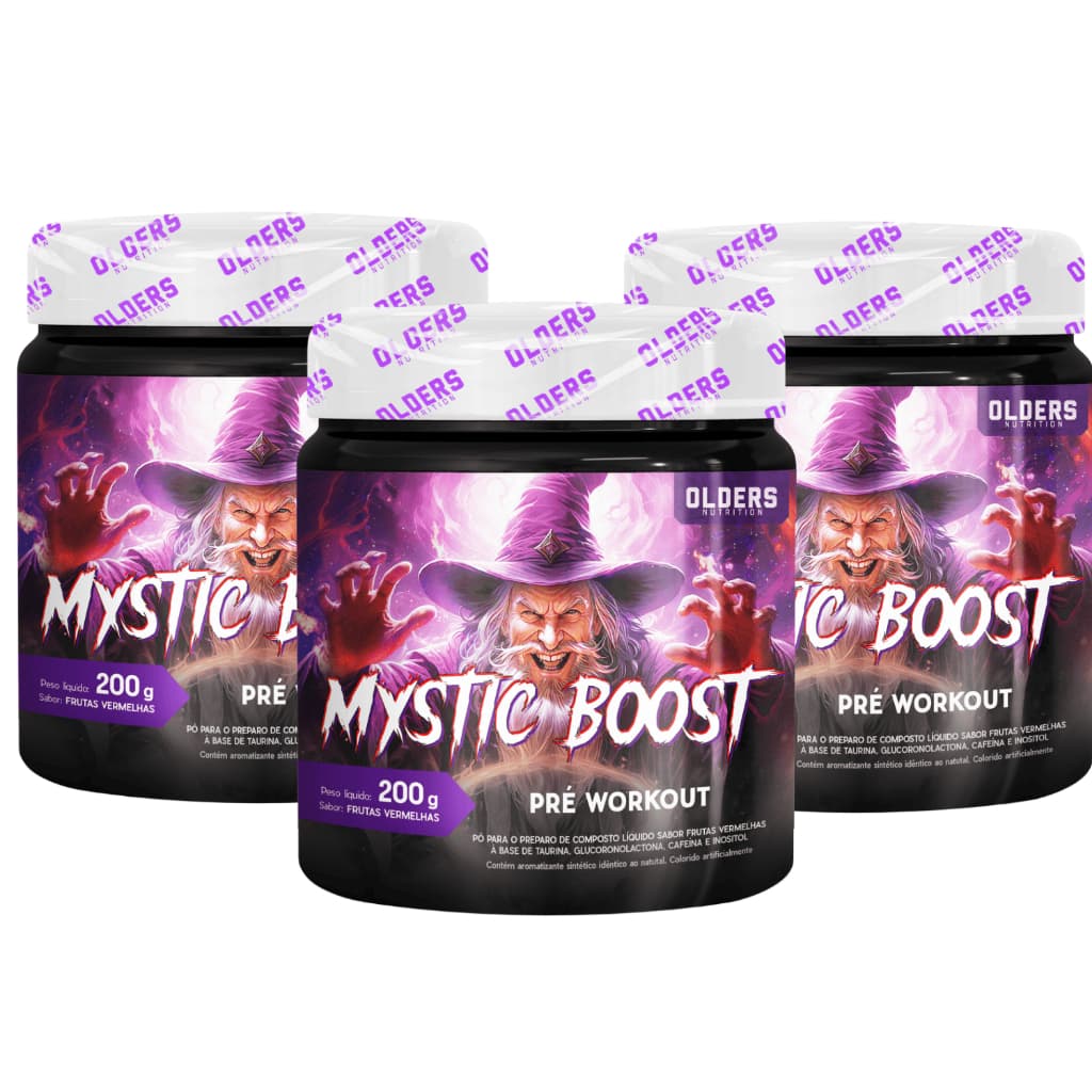 Sinta a Potência do Pré-Treino Mystic Boost – Treinos Mais Longos e Intensos