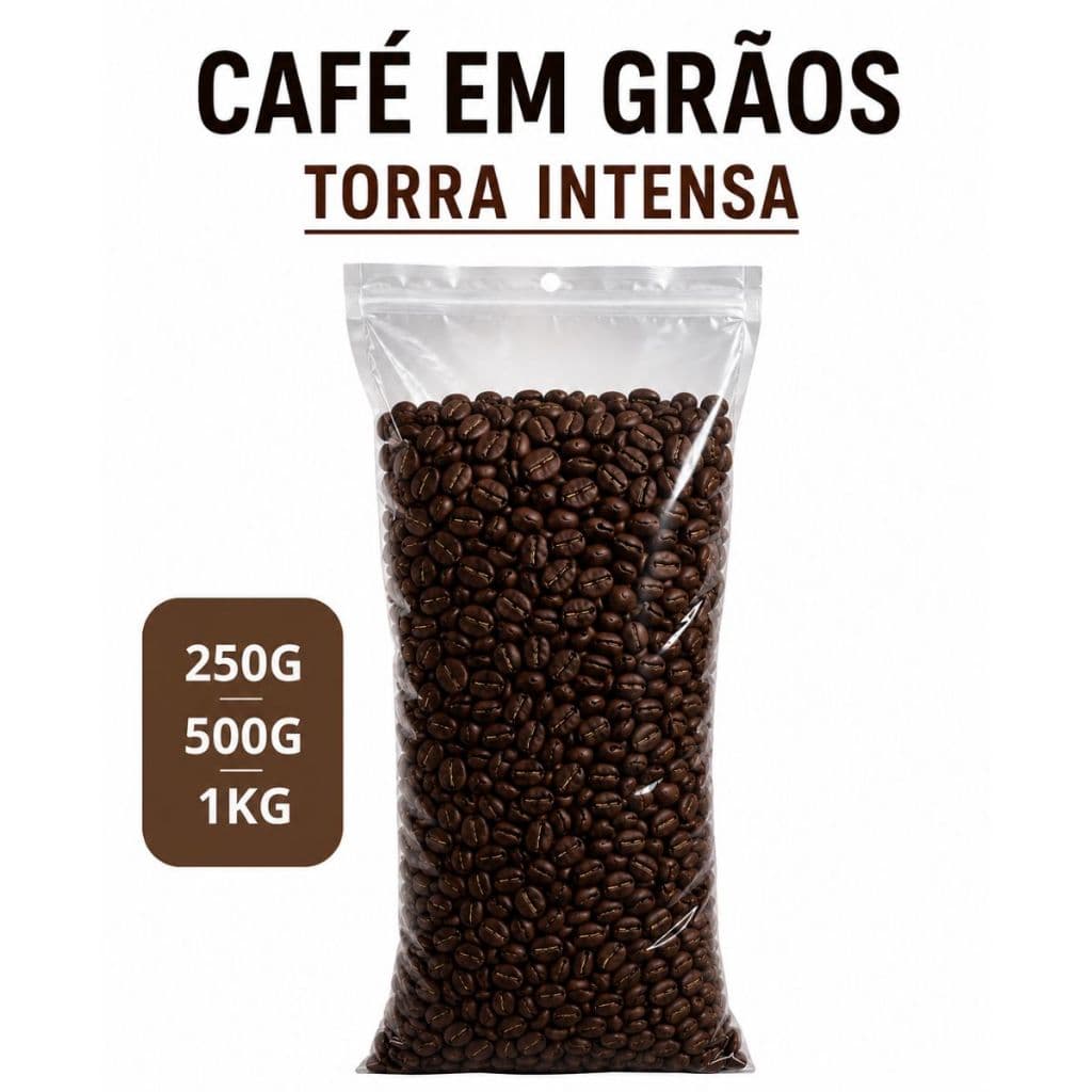 Café Em Grão Torrado Intenso Dimoá 100% cafe Arábica Dimoá