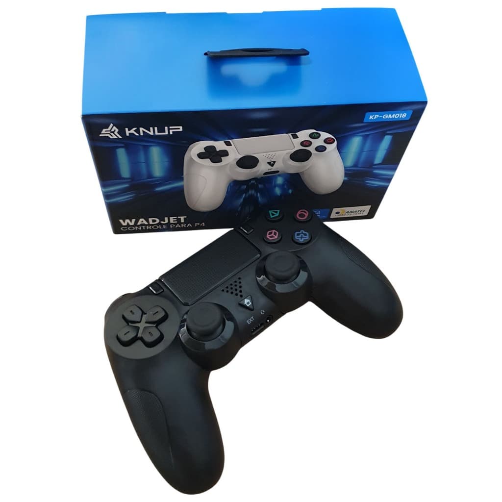 Controle Sem Fio Joystick Bluetooth Para Ps4 Videogame Pc
