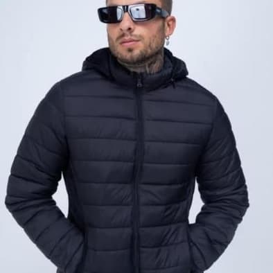 Jaqueta de Inverno Puffer Adulto e Infantil Térmica Resistente Unissex Moda Masculino Confortável