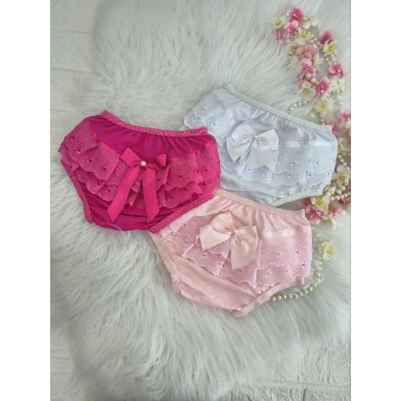 kit 3 peças! calcinha bunda rica tapa fralda malha de algodão!