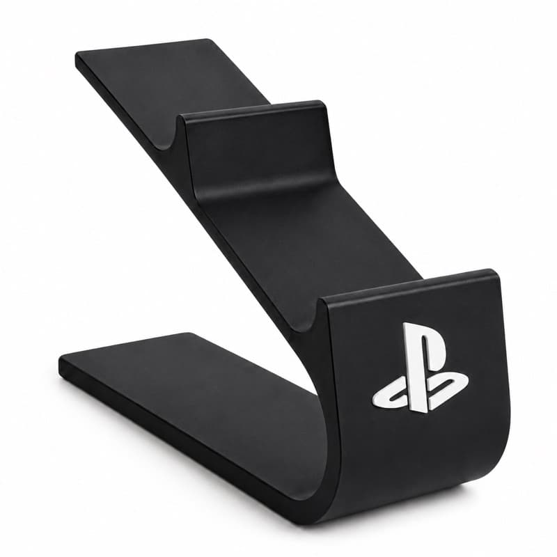 Suporte Duplo para Controle de Video Game Universal Organizador de Mesa Compatível PS5 PS4 Xbox Alta Resistência