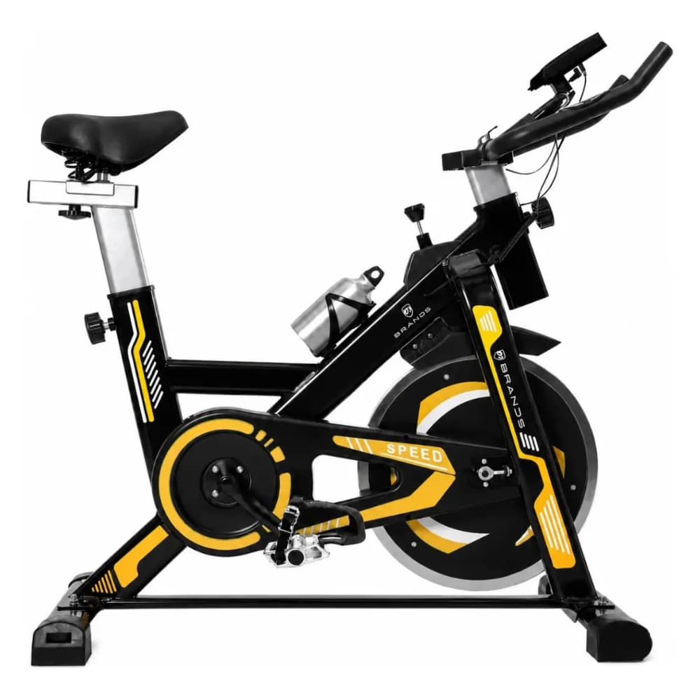Bicicleta Ergométrica Spinning Profissional Com Roda De inércia de 13kg Academia Fitness Resistente Compacta Até 120kg