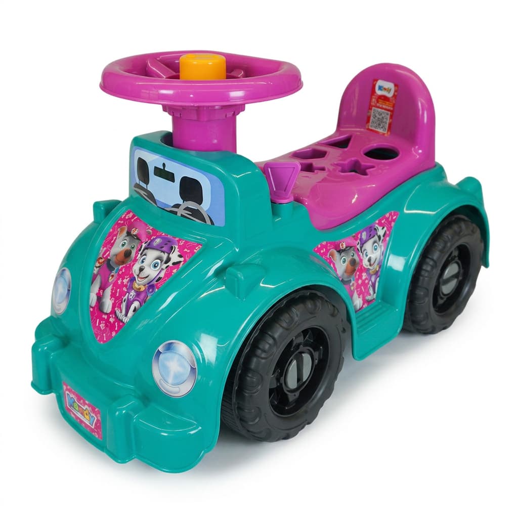 Totoka Andador 1 a 3 anos Motoca Educativo Menina Tiffany Buzina Volante Pc Geométricas - Inmetro