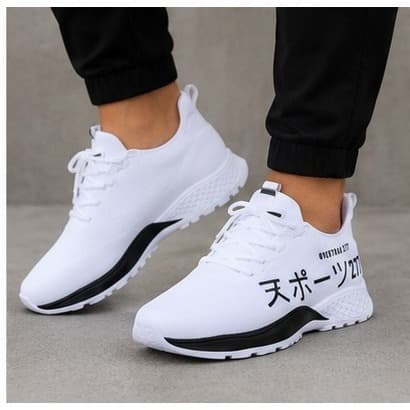 Tênis Fit Masculino Casual Moderno Esportivo Academia Caminhada Solado Leve e Confortável Promoção Envio Imediato