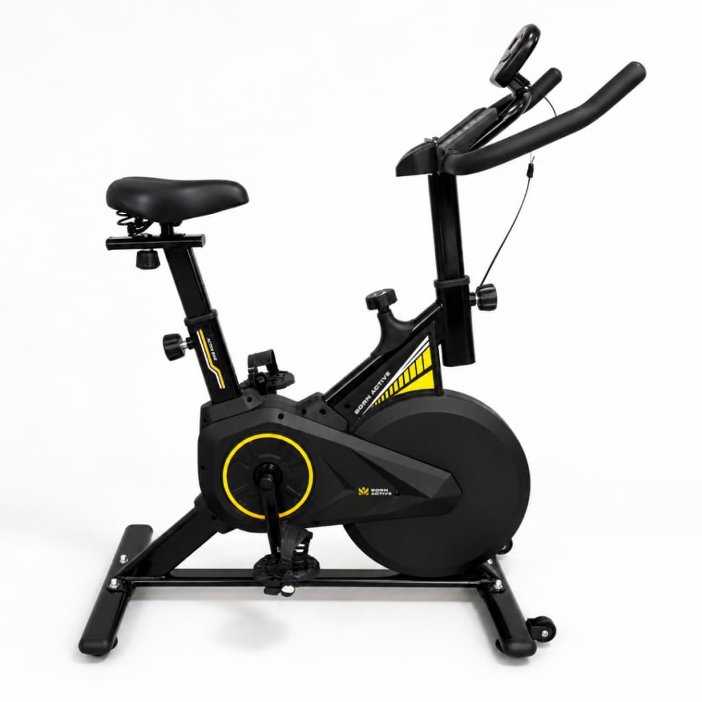 Bicicleta Bike Ergométrica Fitness Para Cardio E Musculação Spinnning Home Office Semi Profissional Residencial