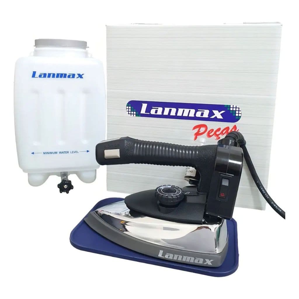 Ferro de Passar Industrial a Vapor Lanmax L-ES-94A 1000W 2kg