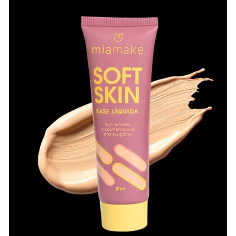 Base Líquida Soft Skin Mia Make 30ml