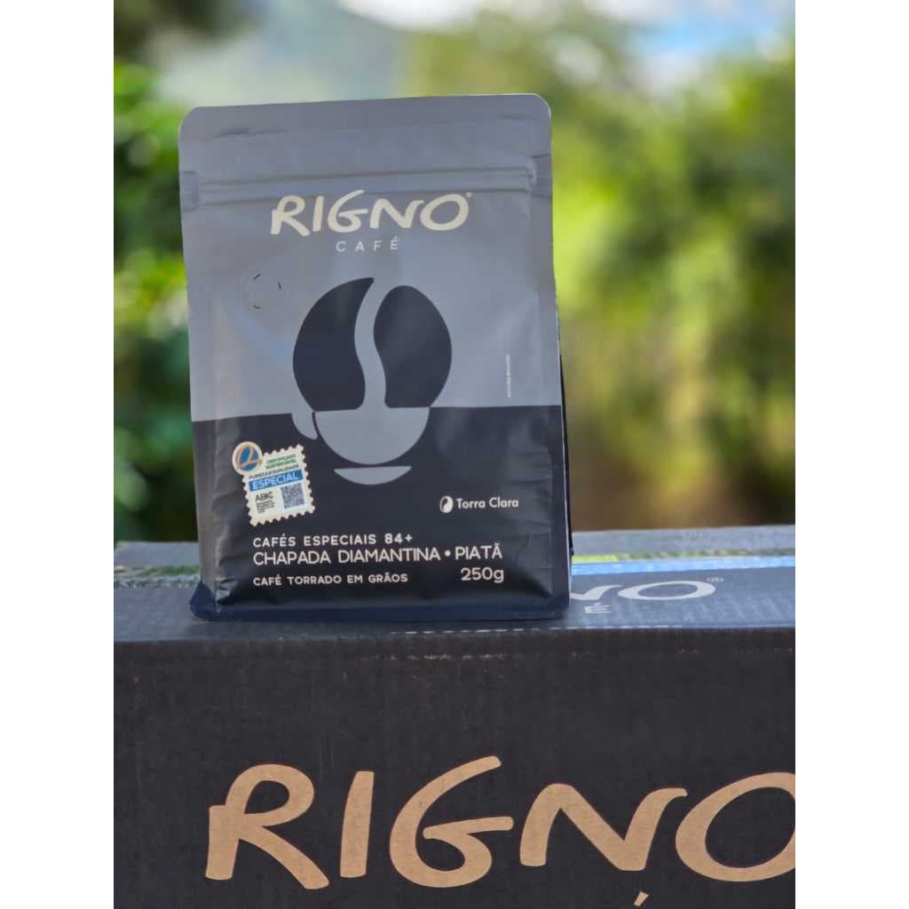 Café em Grãos Piatã Chapada Diamantina Bahia Rigno, Especial 84+, Torra Clara, 250g