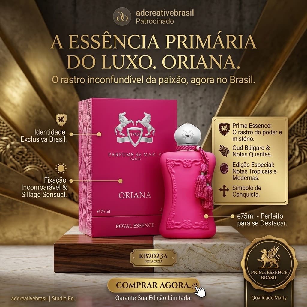 Perfume Feminino Parfums De Marly Oriana EDP 75ml Original Importado