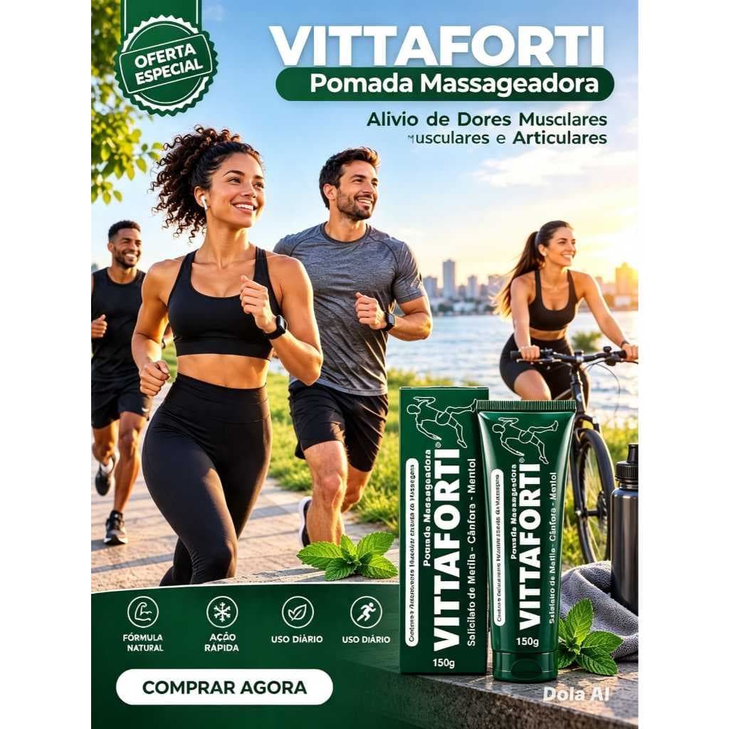 Pomada Massageadora 150g Cânfora Mentol Salicilato Alívio Muscular Dores Musculares Massagem
