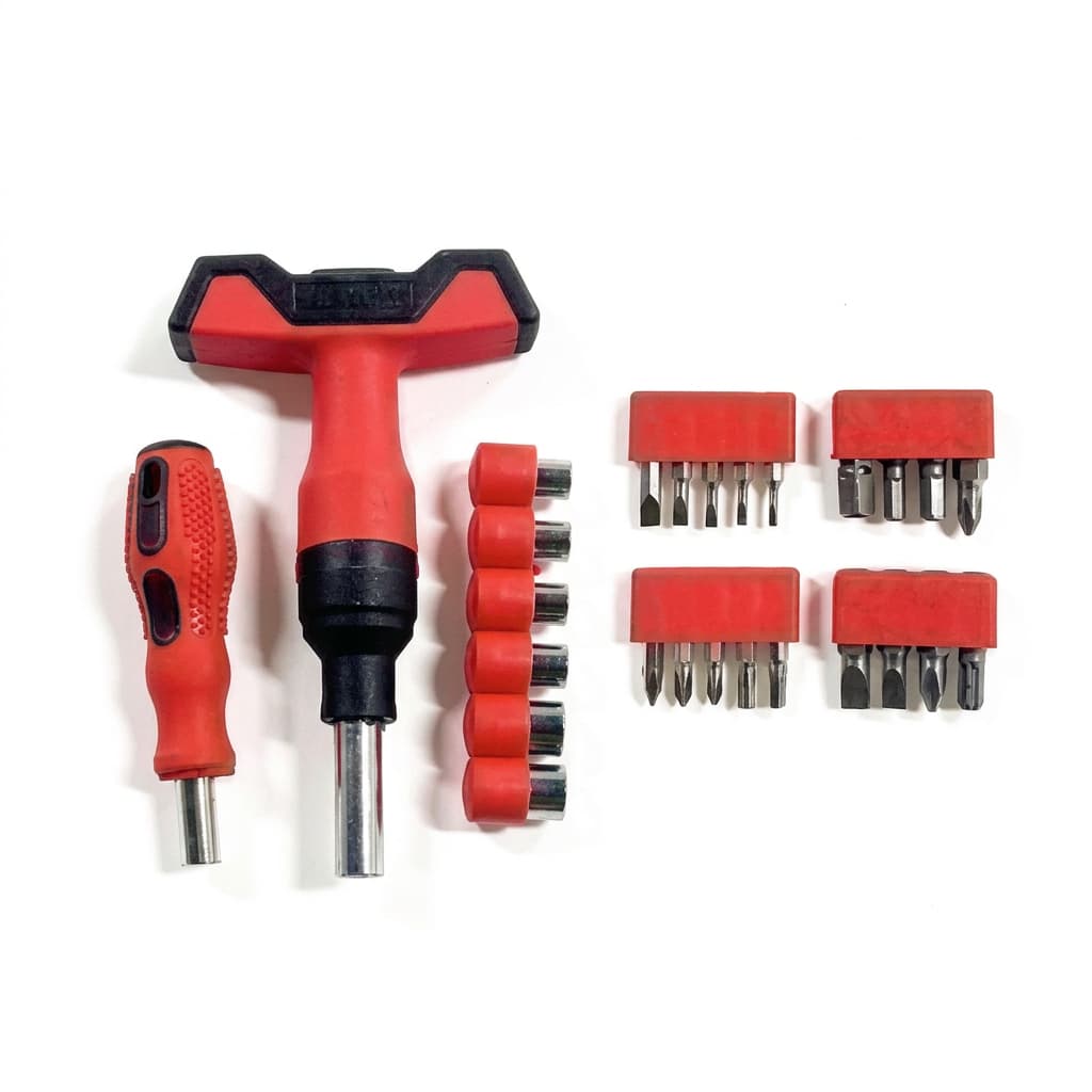 Jogo Chaves Ponteiras Kit Completo Ferramentas Reparo Ajuste Durável Fácil Uso