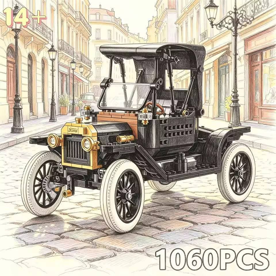 Blocos de Montar Lego Ford Clássico 1060Peças  C/ Manual de Montagem  **SEM CAIXA(BOX)**
