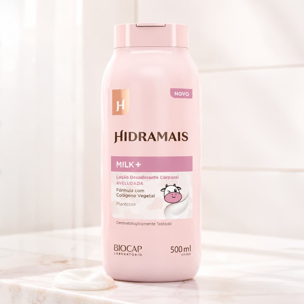 Hidratante Hidramais Milk e colágeno 500ml  - Creme, Loção Hidratante