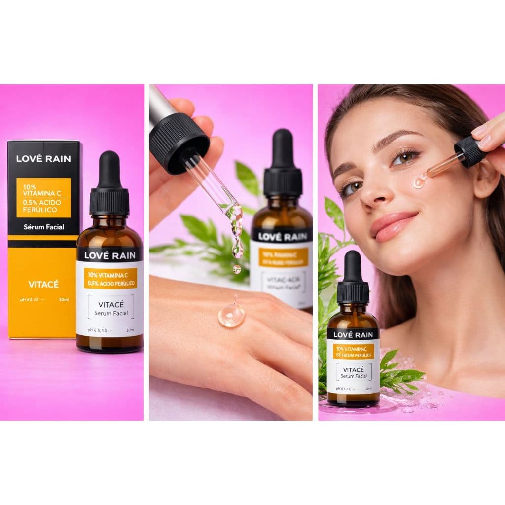 Sérum Lové Rain Vitamina C-10 VC-10 novo produto