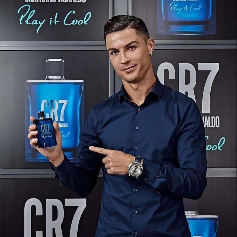 Perfume CR7 Play It Cool Eau de Toilette 100ml Masculino Original Importado