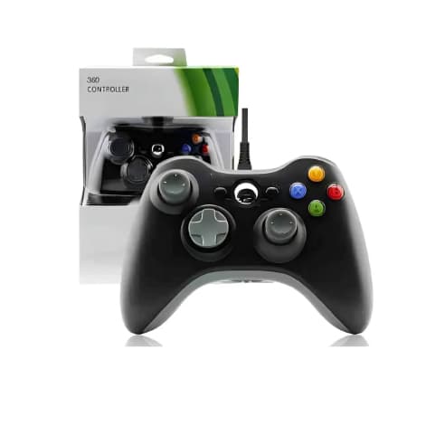 Controle Para Video Game Xbox 360 Pc Com Fio Joystick 360x