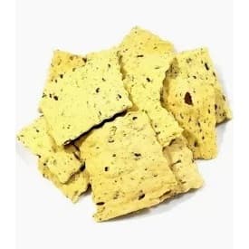 Biscoito de Linhaça e Azeite a Granel Snack Crocante Petisco Saudável Lanche