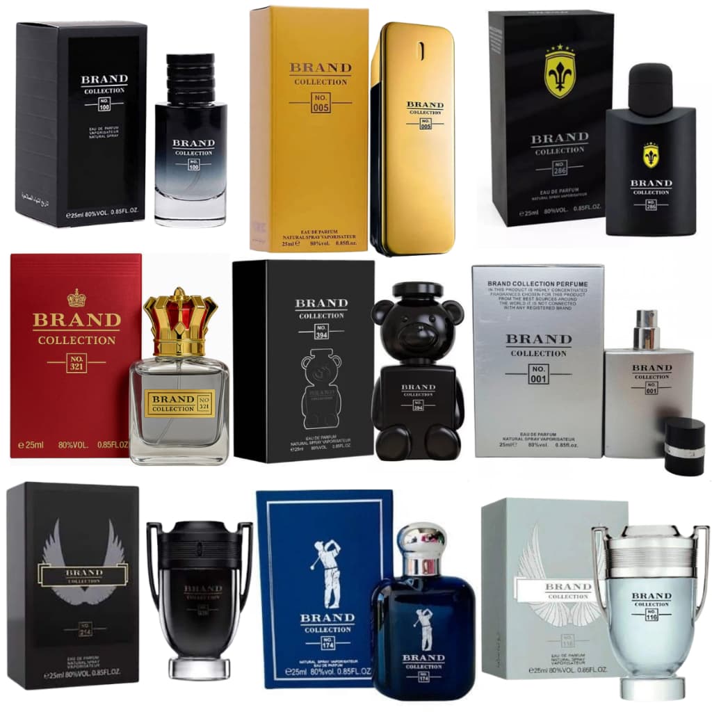 Perfume Brand Collection 25ml Masculino Lacrado Miniatura Colecionável Fragrância Importada Pronta Entrega
