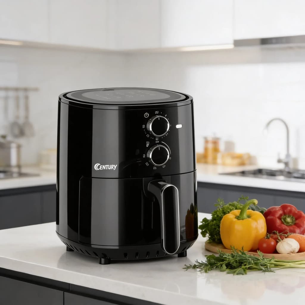 Fritadeira Elétrica 3,5L 1500W AirFryer Sem Óleo 127V e 220V Fritura Profissional sem Óleo Saudável Potente