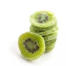 Kiwi Glaceado em Pedaços Premium a Granel Fruta Desidratada Snack Saudável