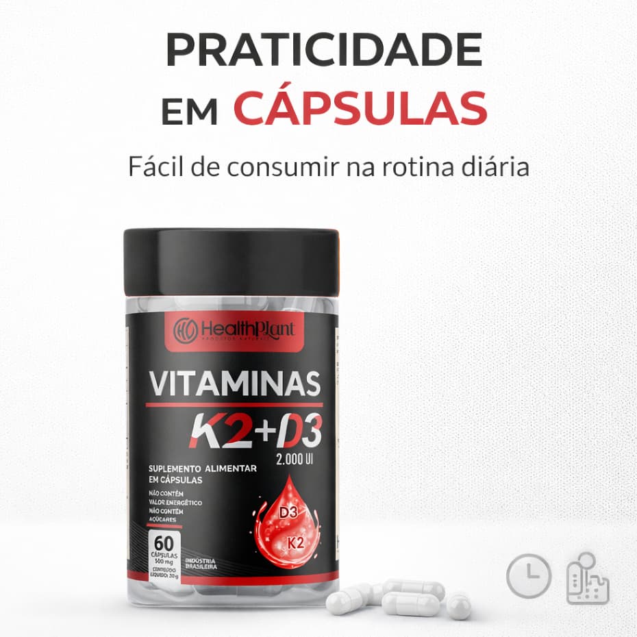 Vitamina K2 (Menaquinona) Vitamina D3 (Colecalciferol)  Pronto Envio.