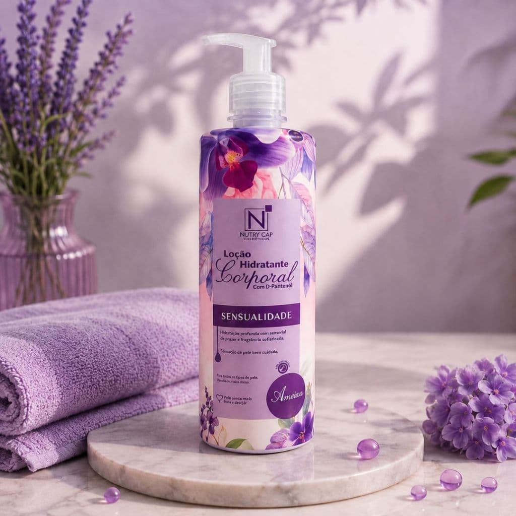 Loção Hidratante Corporal SENSUALIDADE AMEIXA 500ML