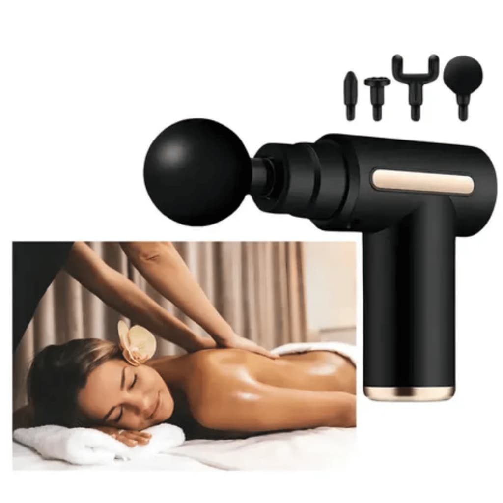 Pistola de massagem elétrico massageador muscular