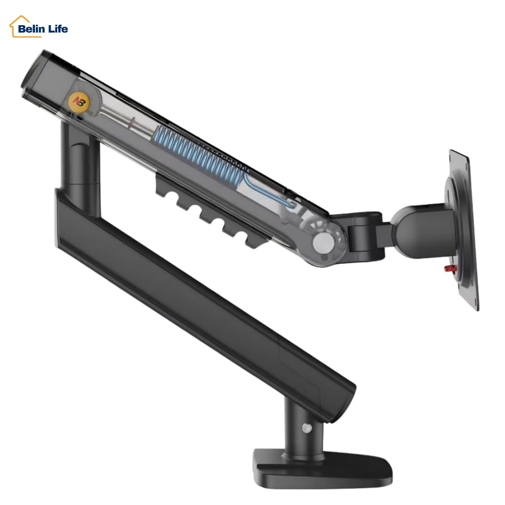 Suporte Monitor Articulado Gamer NB A5 Pistão Gás 17 A 32 Pol Até 9kg