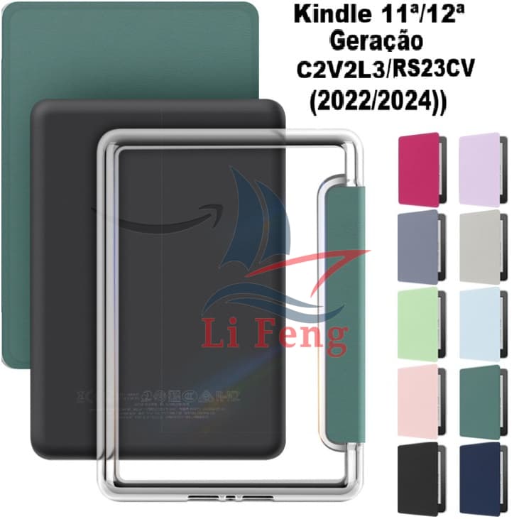 Capa Acrílico Para Kindle 11ª/12ª Geração 6 Polegadas (Sem Alça – C2V2L3/RS23CV (2022/2024))