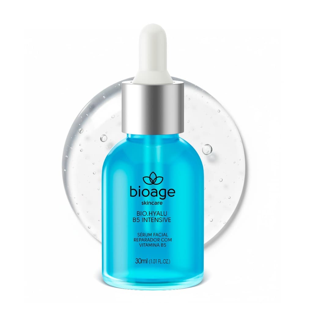 Sérum Reparador Facial BioAge Bio Hyalu B5 Intensive Acido Hialuronico Vitamina B5 Pantenol Anti Idade Hidratante 30ml