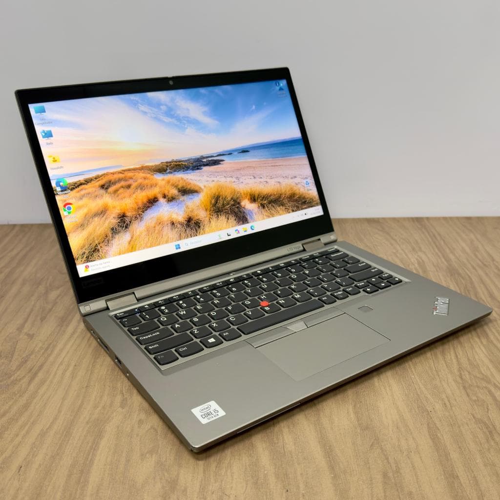 Notebook Lenovo ThinkPad L13 Yoga Touch 2 em 1 Caneta Intel Core i5 10a 16GB SSD 256GB