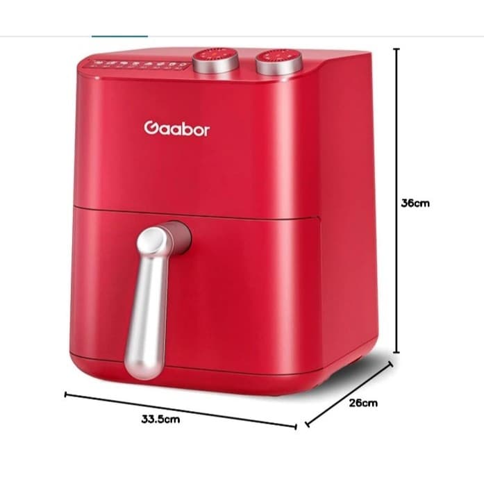 Fritadeira Panela Elétrica Air Fryer Sem Óleo Saúde Dieta gaabor  127V