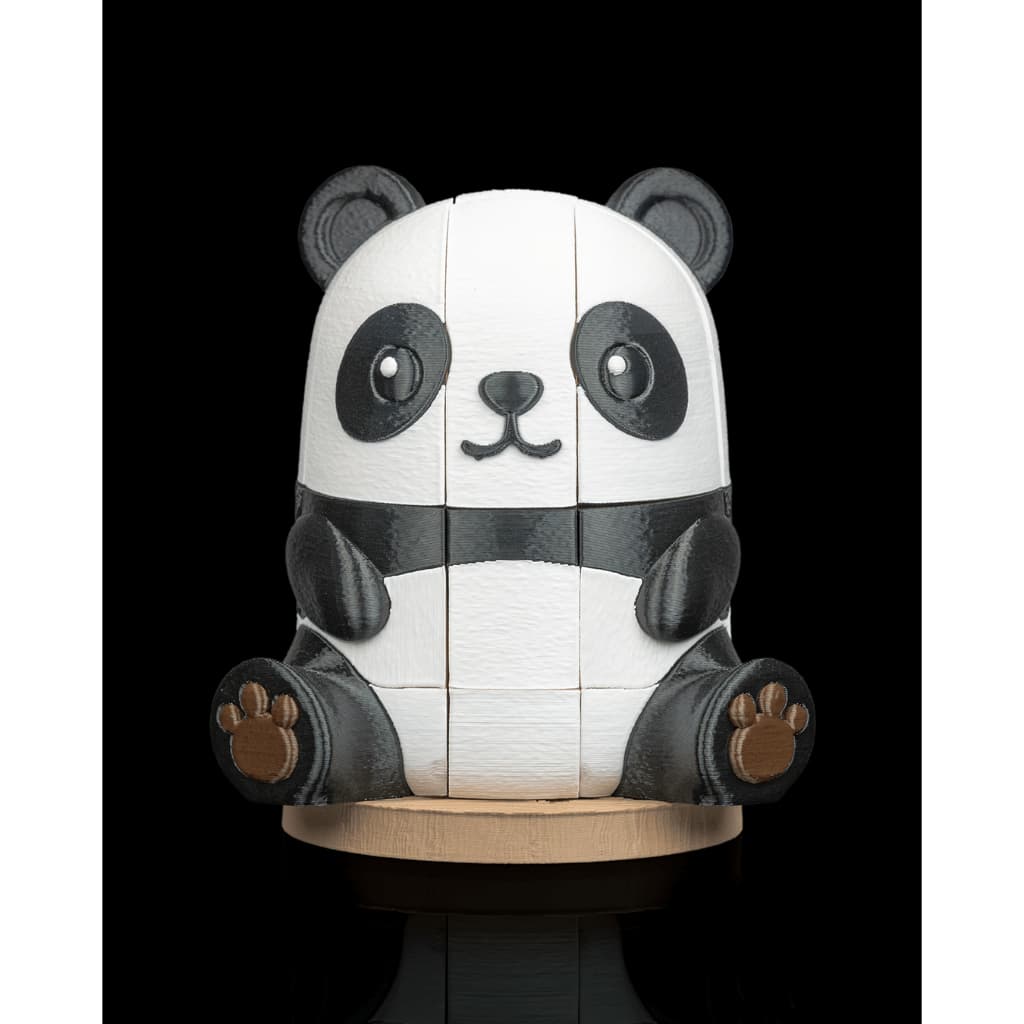 Blockimals | Quebra-Cabeça Panda Fofo de Montar | Brinquedo de Montar | Presente Geek | Decoração | Brinquedo Educativo